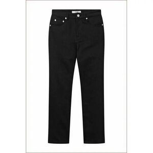 Thakoon size 2 Classic Cropped Jean Black Slim Straight Grunge Mid-Rise Capsule